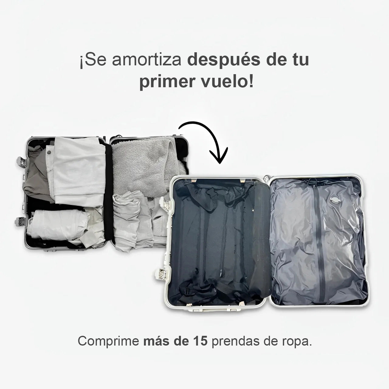 ComfortGo™- Kit de Compresión de Viaje