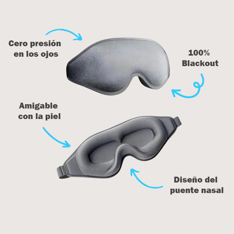 Antifaz Premium 3D para Dormir