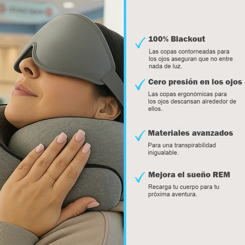 Antifaz Premium 3D para Dormir