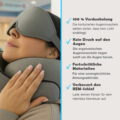 Premium 3D Schlafmaske